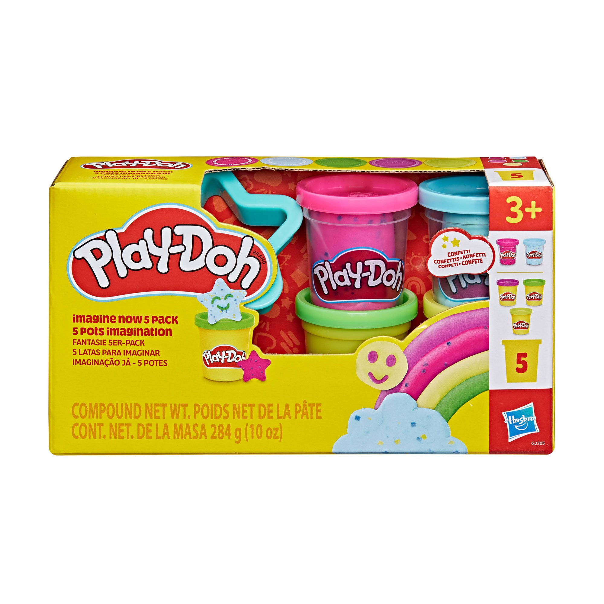 Набір для ліплення Play-Doh Imagine Now 5 Pack, від 3 років, 6 деталей (G2305)